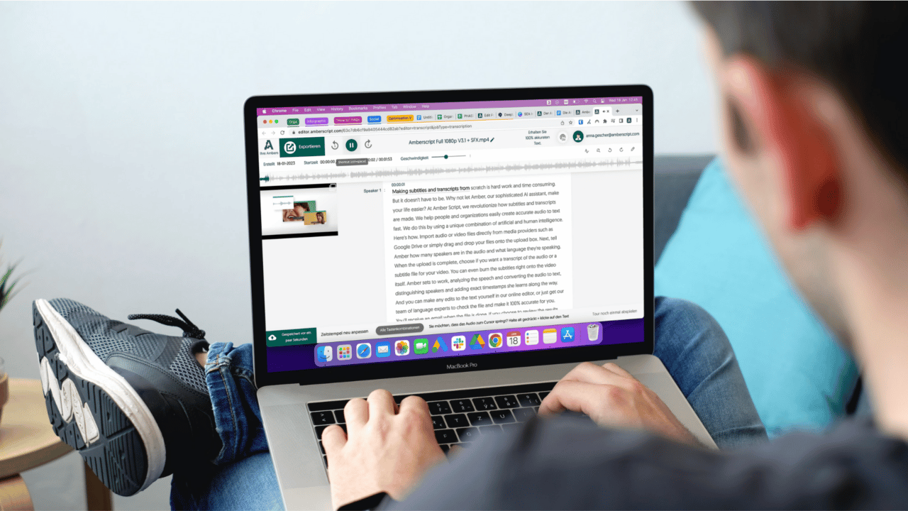 How to Transcribe Fast: 10 Tips | Amberscript