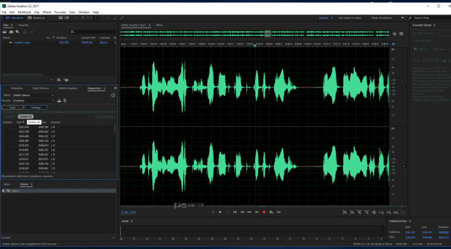 Hoe kan ik audiokwaliteit verbeteren met Adobe Audition: stap 5