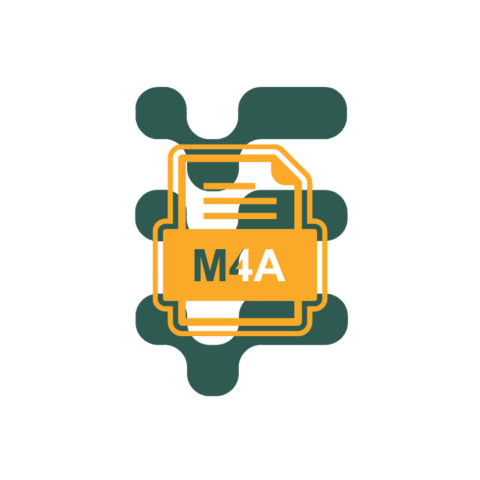 M4A file format icon