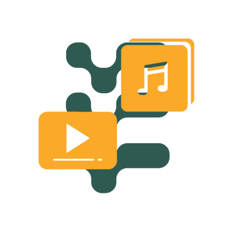 Audio and Video file types icon