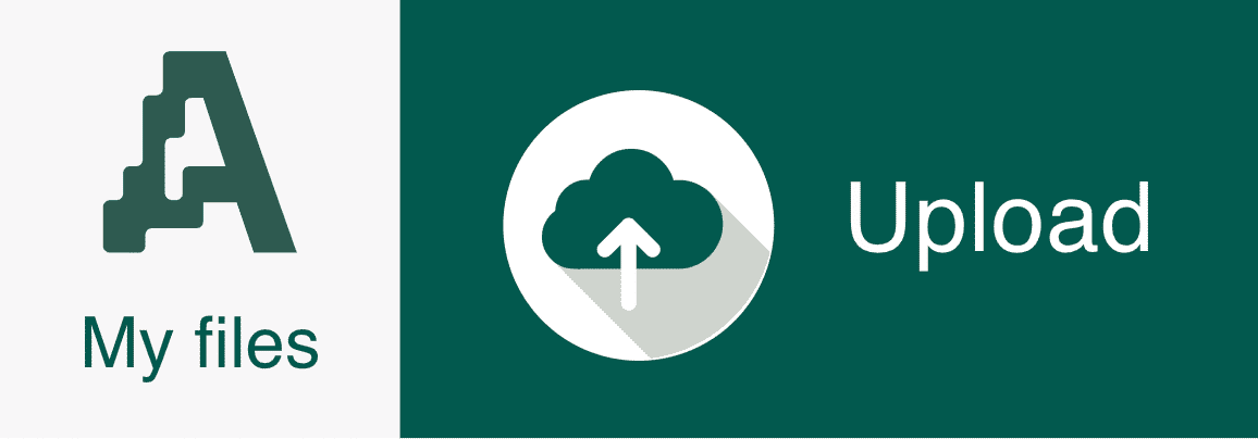 Online editor upload button