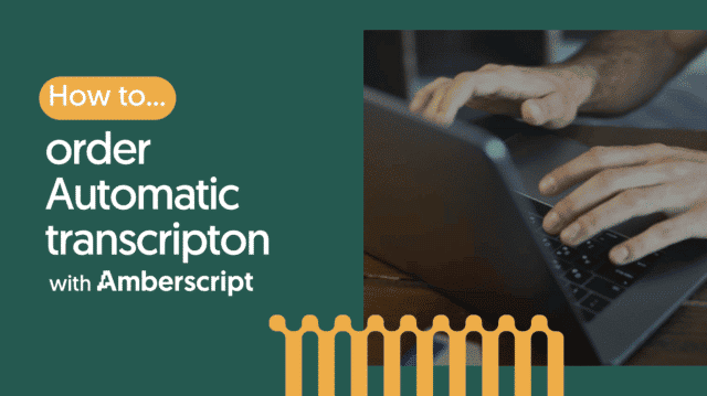 How to order Automatic transcription?