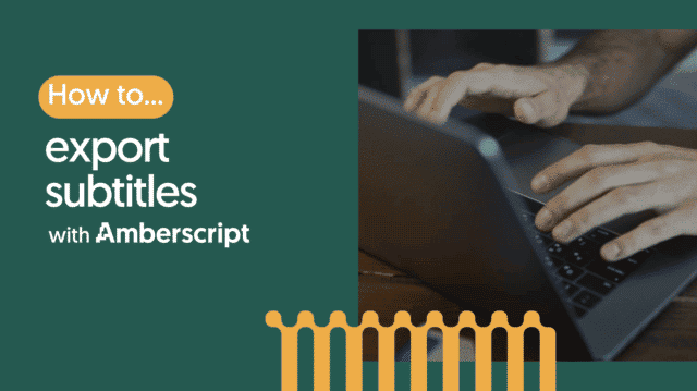 How to export generated subtitles