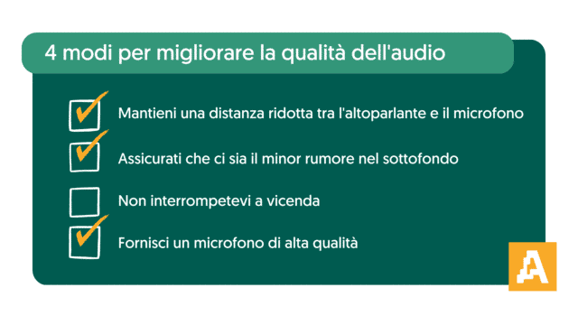 4 modi per migliorare la qualità dell'audio