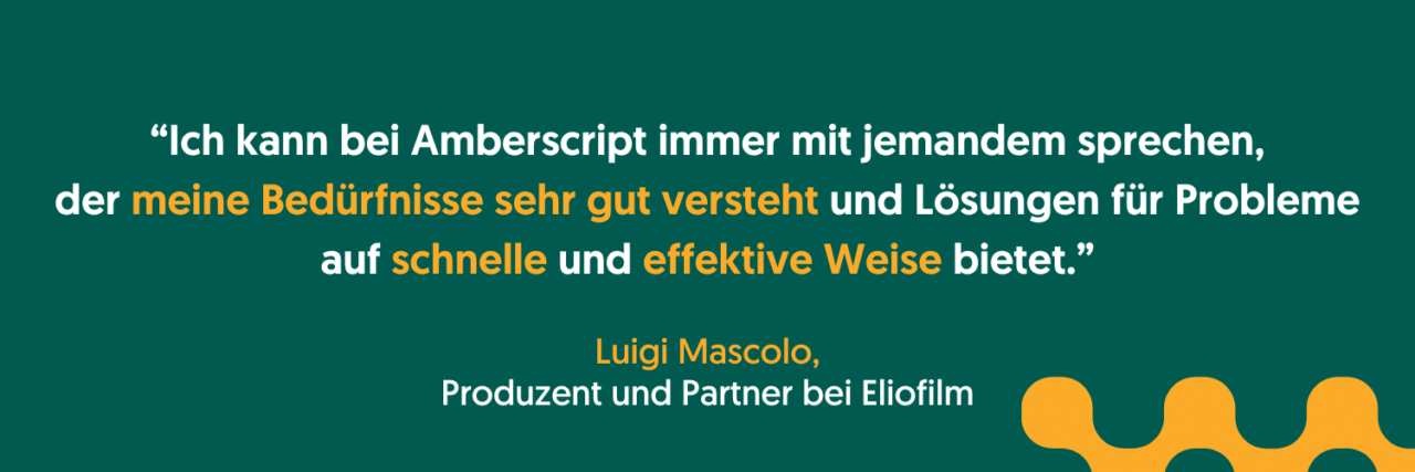 second quote from Eliofilm
